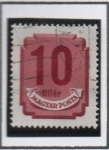 Stamps Hungary -  Cifras