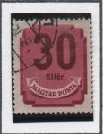 Stamps Hungary -  cifras