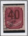 Stamps Hungary -  cifras