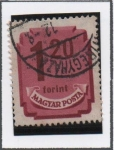 Stamps Hungary -  cifras