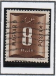 Stamps Hungary -  cifras