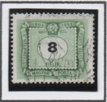 Stamps Hungary -  cifras