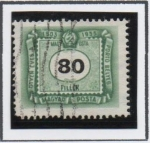 Stamps Hungary -  cifras