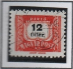 Stamps Hungary -  cifras