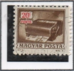 Stamps Hungary -  Giro Postal