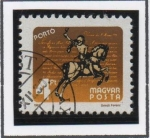 Stamps Hungary -  Jinete Postal