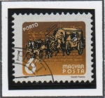 Stamps Hungary -  Posta d' caballos