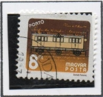 Stamps Hungary -  Ferrocarril