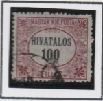 Stamps Hungary -  Cifras