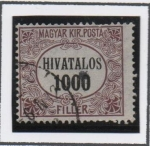 Stamps Hungary -  Cifras