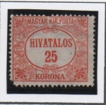 Stamps Hungary -  Cifras