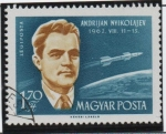 Stamps Hungary -  Andrijan Nyikolajev