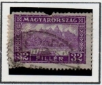 Stamps Hungary -  Palacio d' Budapes