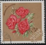 Stamps Hungary -  Rosas