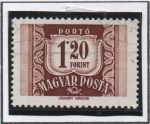 Stamps Hungary -  Cifras