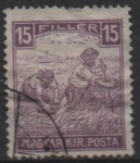 Stamps Hungary -  Cosecha