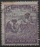 Stamps Hungary -  Cosecha