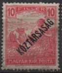 Stamps Hungary -  Cosecha