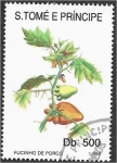 Stamps : Africa : S�o_Tom�_and_Pr�ncipe :   Flowers (1993)