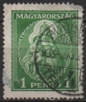 Stamps Hungary -  Virgen María, Patrona d' Hungría