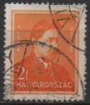 Stamps Hungary -  Janos Arany