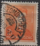 Stamps Hungary -  Janos Arany