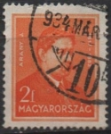 Stamps Hungary -  Janos Arany