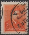 Stamps Hungary -  Janos Arany