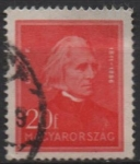 Stamps Hungary -  Franz Liszt