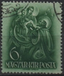 Stamps Hungary -  San Esteban Ofreciendo l' Corona