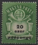 Stamps Hungary -  Cifras