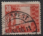 Stamps Hungary -  Edificio en l' calle Lehel