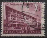 Stamps Hungary -  Sede Central d' Construcion