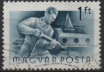 Stamps Hungary -  Trabajador