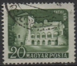 Stamps Hungary -  Castillos: Tata