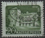 Stamps Hungary -  Castillos: Tata