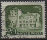 Stamps Hungary -  Castillos: Tata