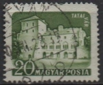 Stamps Hungary -  Castillos: Tata