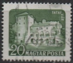 Stamps Hungary -  Castillos: Tata