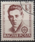 Stamps Hungary -  Berkes Ferenc (1893-1919