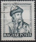 Stamps Hungary -  Johann Gutenberg