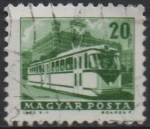 Stamps Hungary -  Tren