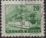 Stamps Hungary -  Tren