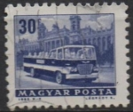 Stamps Hungary -  Bus