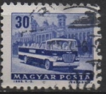 Stamps Hungary -  Bus