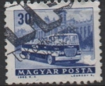 Stamps Hungary -  Bus