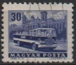 Stamps Hungary -  Bus