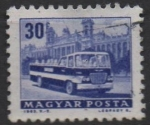 Stamps Hungary -  Bus