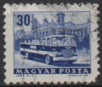 Stamps Hungary -  Bus 