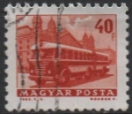 Stamps Hungary -  Autobus y Remolque